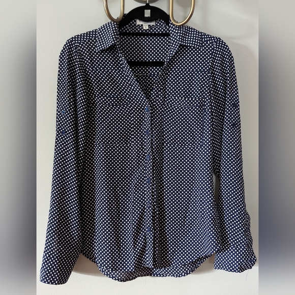 Express Portofino Slim Fit Button Down - Picture 1 of 8